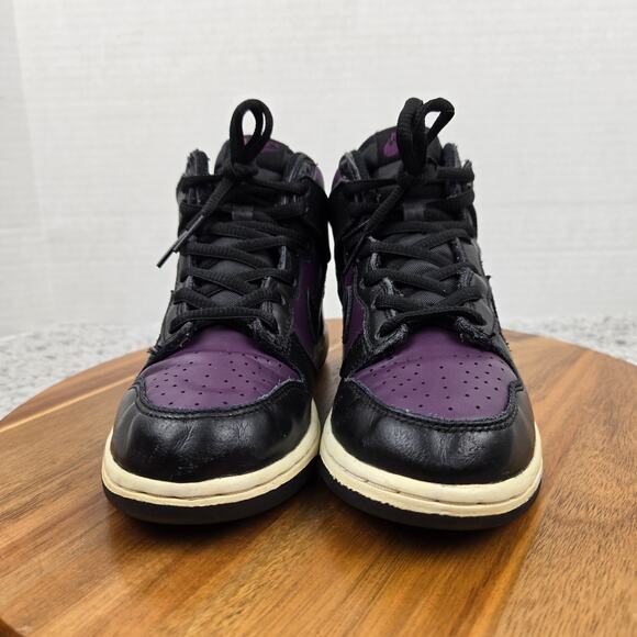 Nike Dunk High Fragment Beijing PS 2021 Black Wine Casual Daily Sneaker Kids 1y - Picture 5 of 15